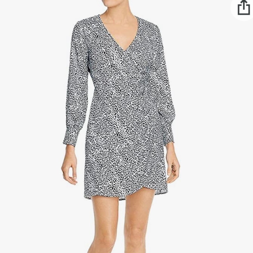NEW! Cashmere Blue & Black Animal Print Dress